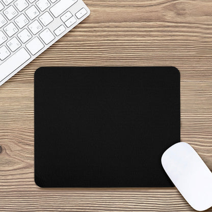 Mouse Pad - Desk Decor - Office Decor - Black