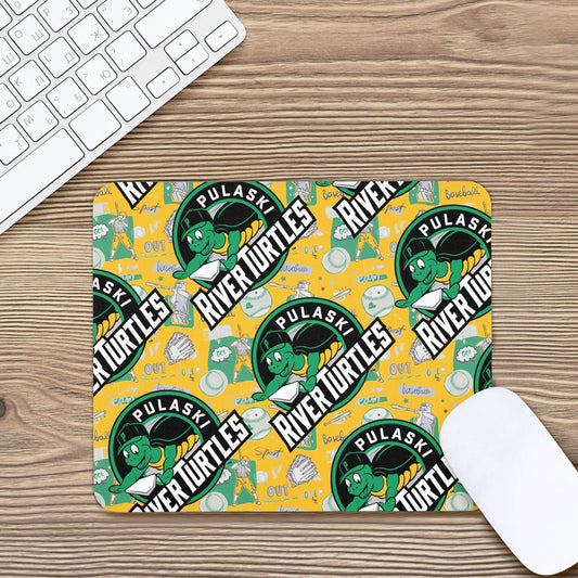 Pulaski River Turtles Fan Mouse Pad - Desk Decor - Office Decor Universal ONESIZE