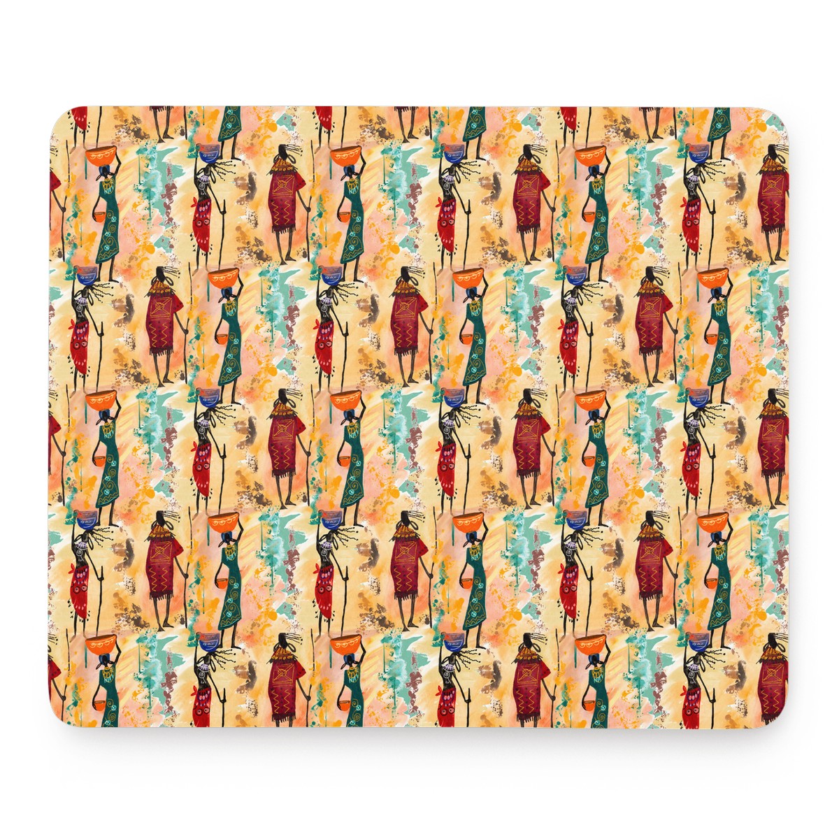 Tribal pattern Mouse Pad - Desk Decor - Office Decor