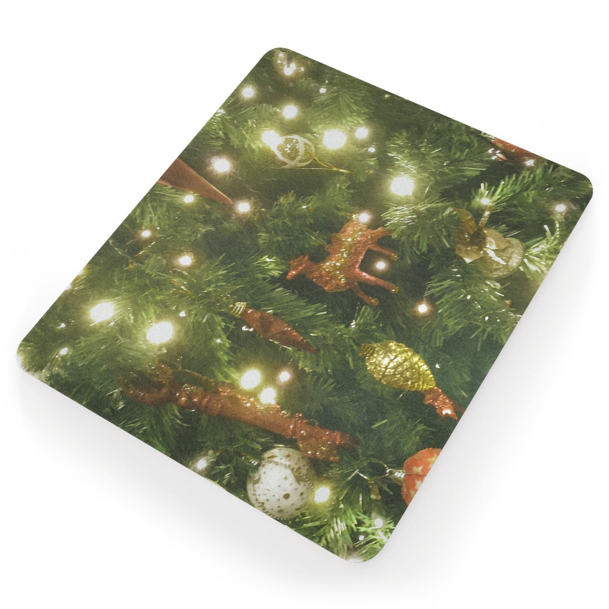 Christmas Tree Decoration Photo Mouse Pad - Desk Decor - Office Decor