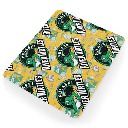 Pulaski River Turtles Fan Mouse Pad - Desk Decor - Office Decor