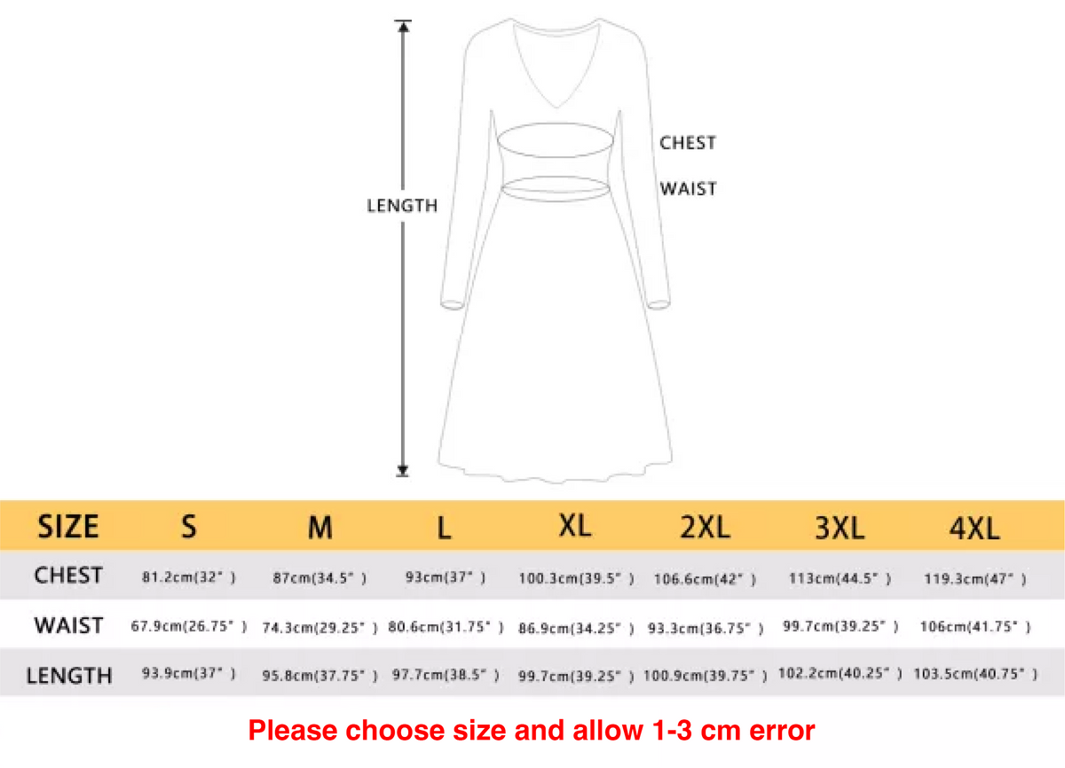 Lauae Purple and Yellow Women V-Neck Long Sleeve Ruffle Dress