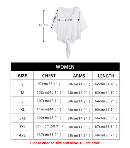 Women V-neck Streamers Blouse