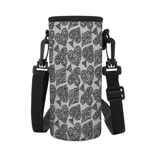 Poker S Water Bottle Carrier Bag - Luxtrini, LLC