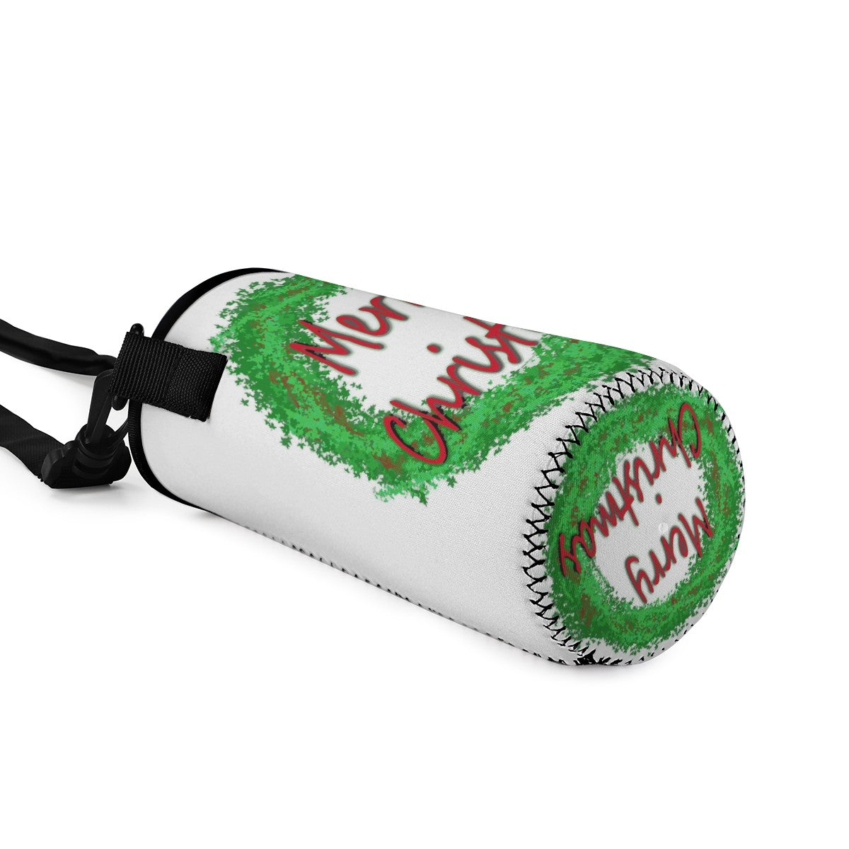 S Water Bottle Carrier Bag - Merry Christmas - Luxtrini, LLC