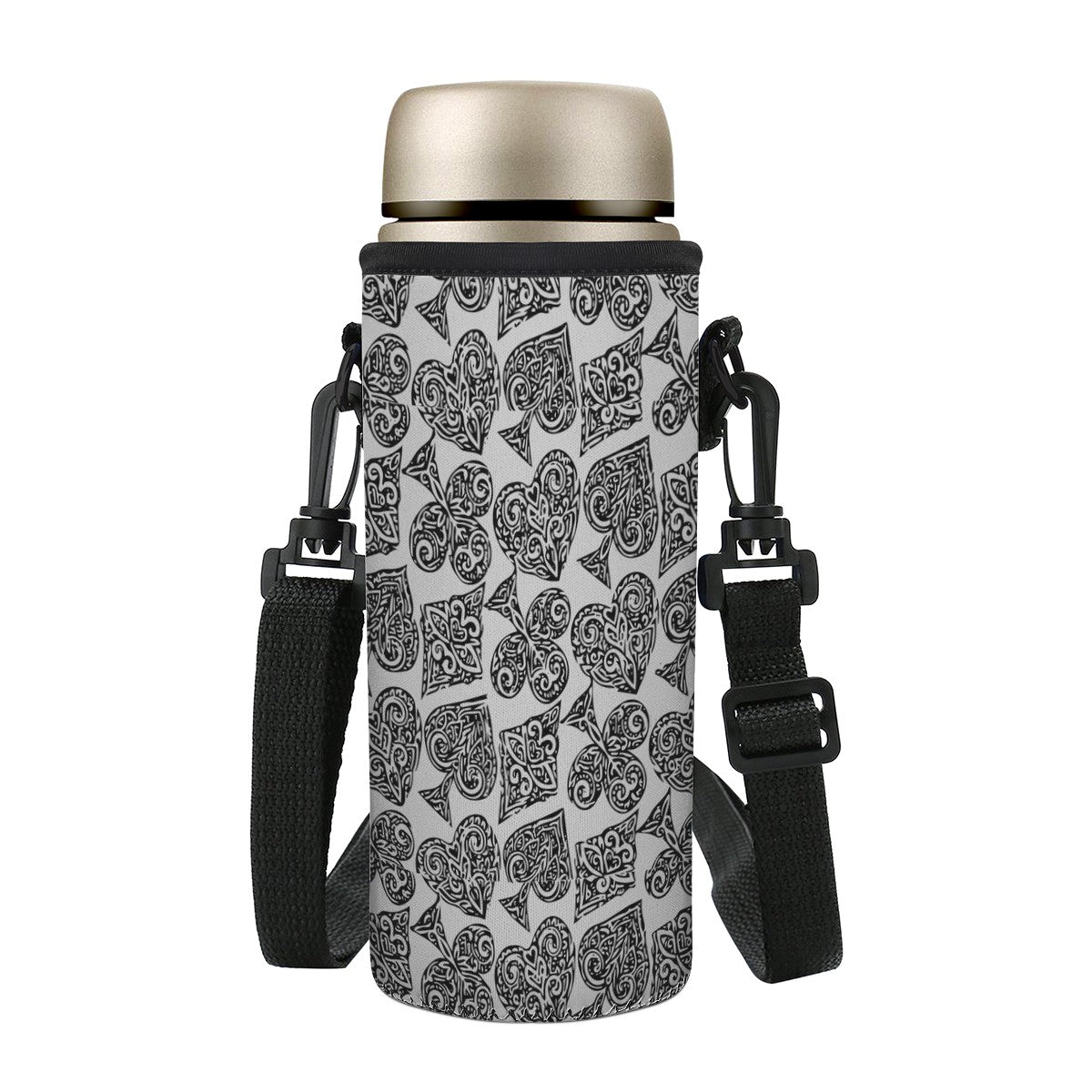 Poker S Water Bottle Carrier Bag - Luxtrini, LLC