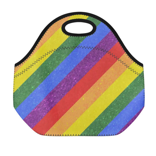 LGBT Pride Motif Pattern Neoprene Lunch Bags