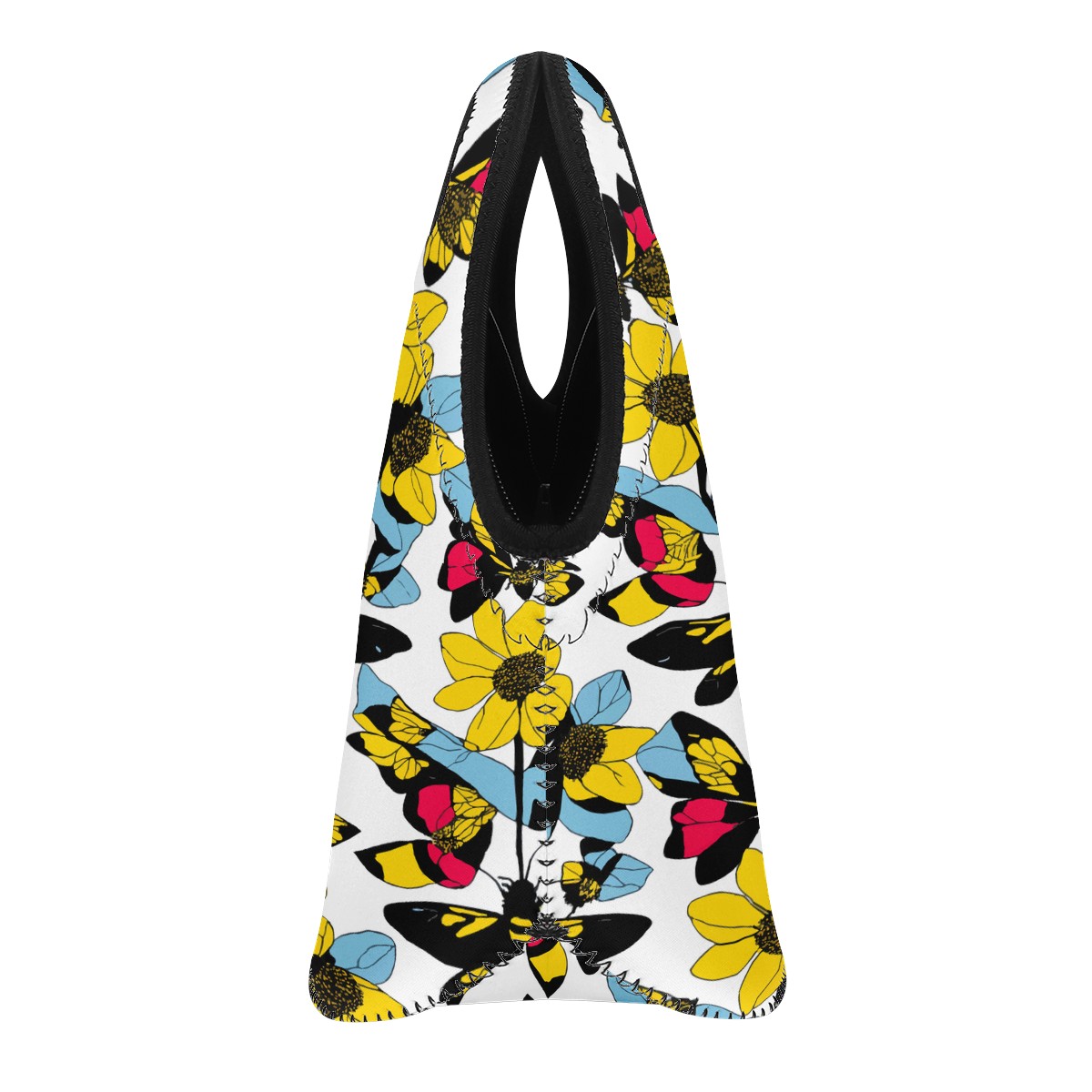 Bees and Sunflowers Neoprene Lunch Bags