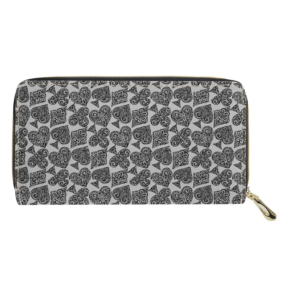 Poker L Zipper Purse - Luxtrini, LLC