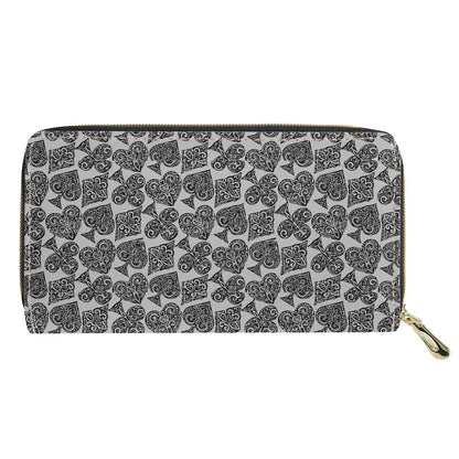 Poker L Zipper Purse - Luxtrini, LLC