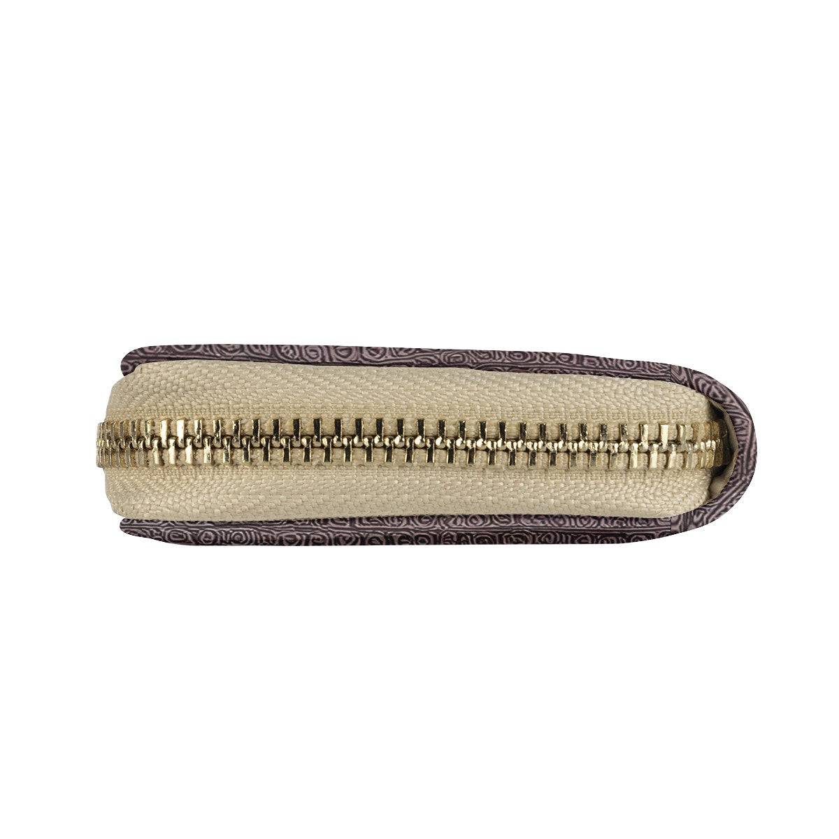 African Ethnic Mudcloth Zipper Card Holder - PU Leather Waterproof Card Holder with 20 Card Slots