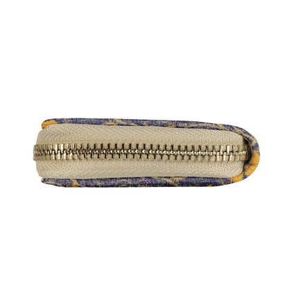 Jasmine Zipper Card Holder - PU Leather Waterproof Card Holder with 20 Card Slots