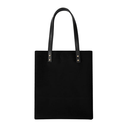 PU Leather Handbags - Black