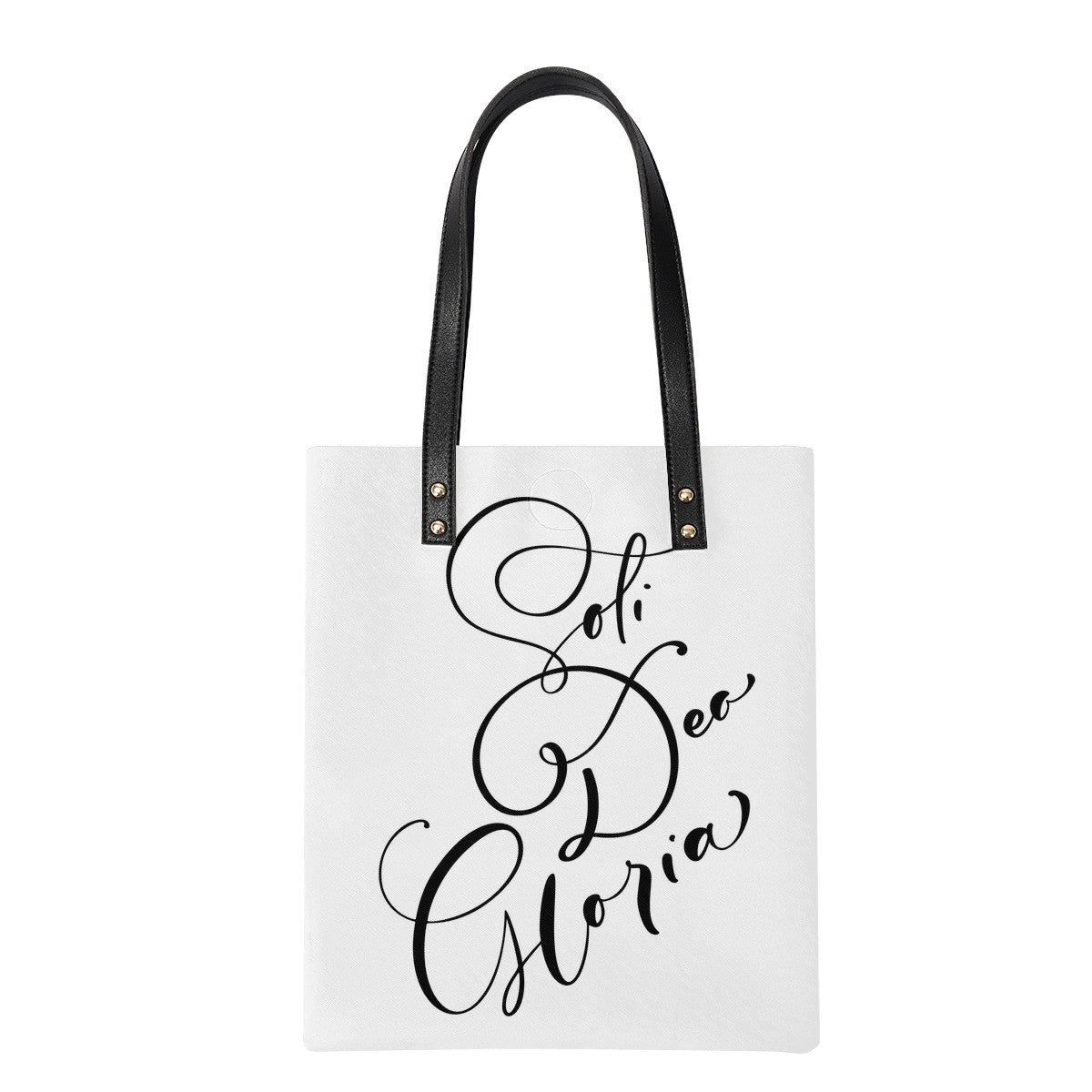 soli Deo gloria PU Leather Handbags