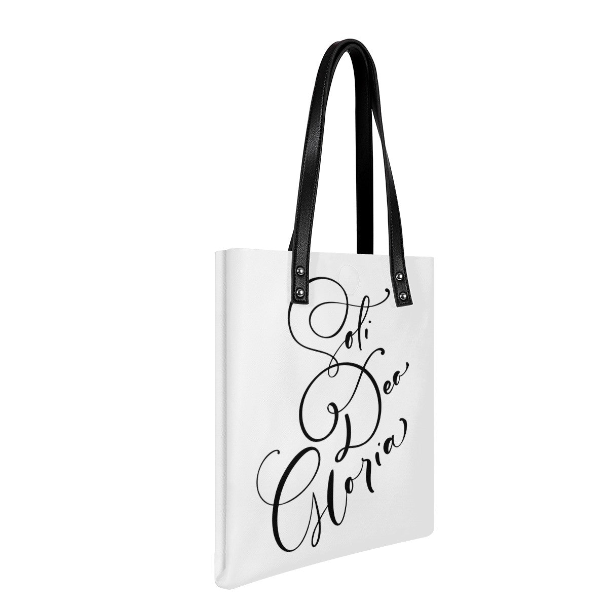 soli Deo gloria PU Leather Handbags