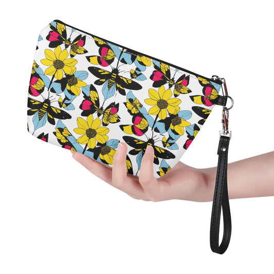 Bees and Sunflowers Sling Cosmetic Bags