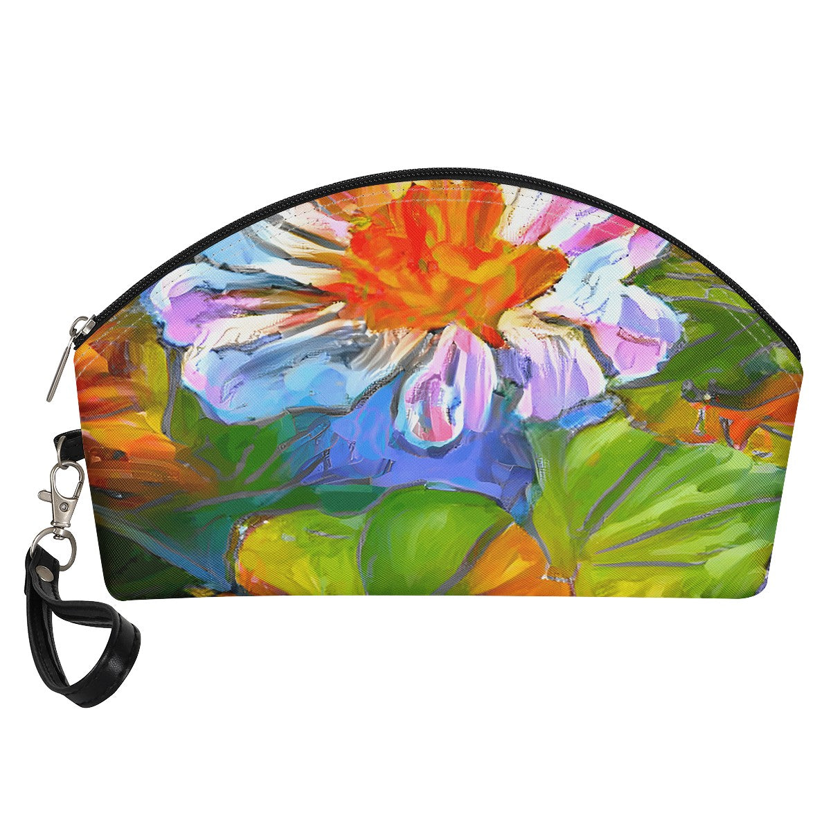 Petunia Flower Curve Cosmetic Bags