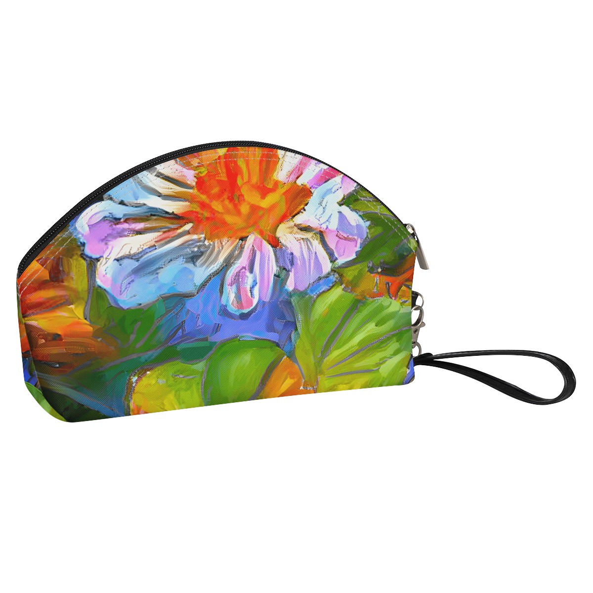 Petunia Flower Curve Cosmetic Bags