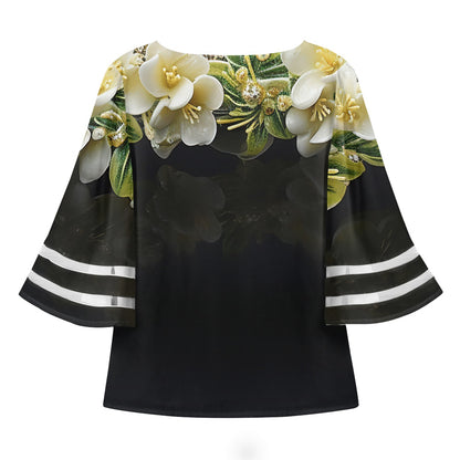 Puakenikeni Women Puff Sleeve Blouse