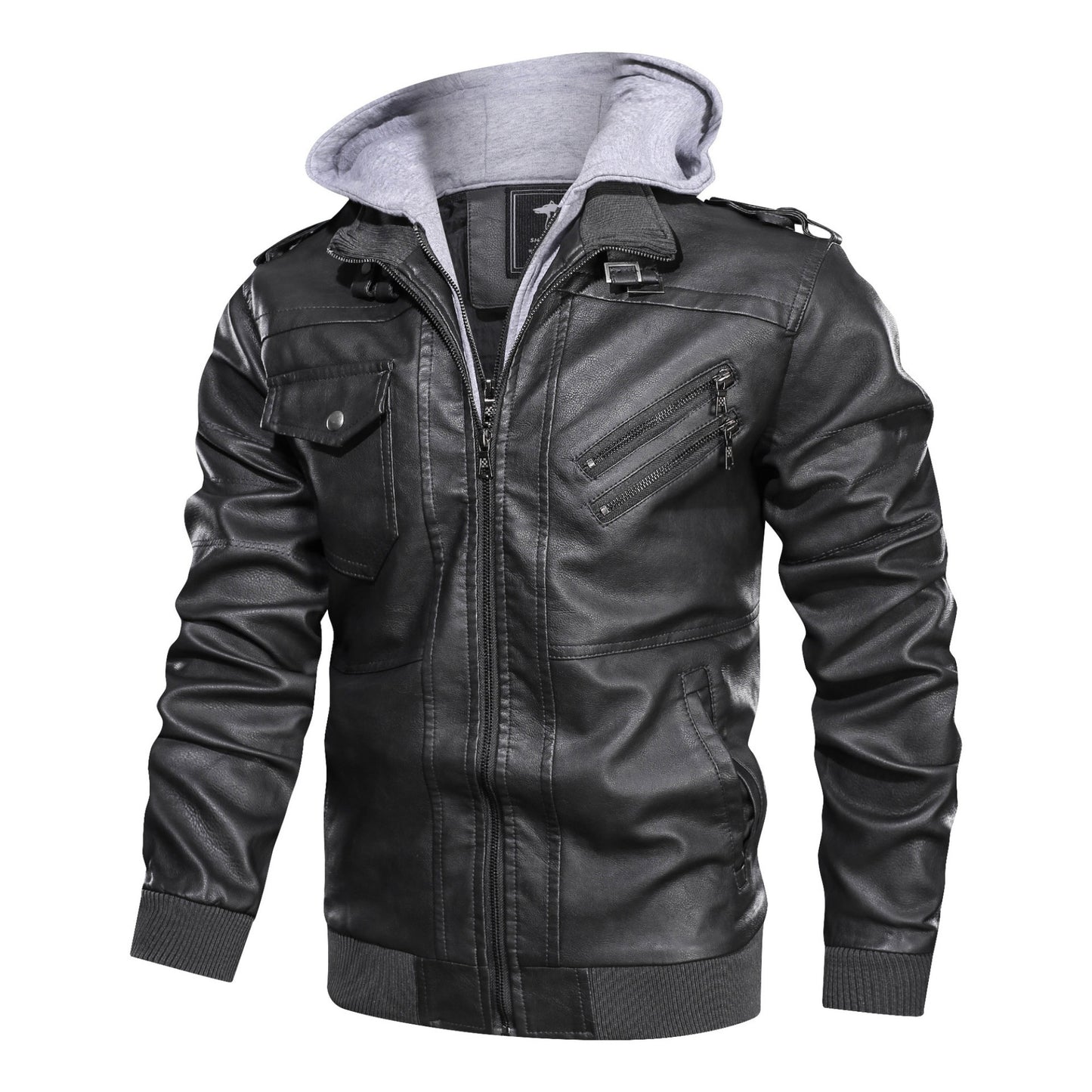 Luxtrini Freedom Hooded Leather Jacket: Unleash Your Inner Style Icon