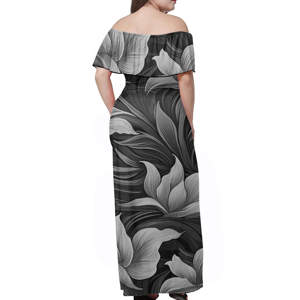Women's Off The Shoulder short sleeve dress