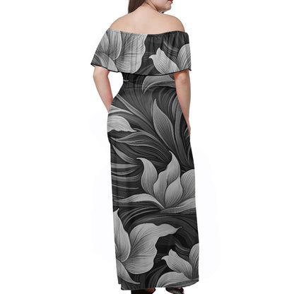 Women's Off The Shoulder short sleeve dress