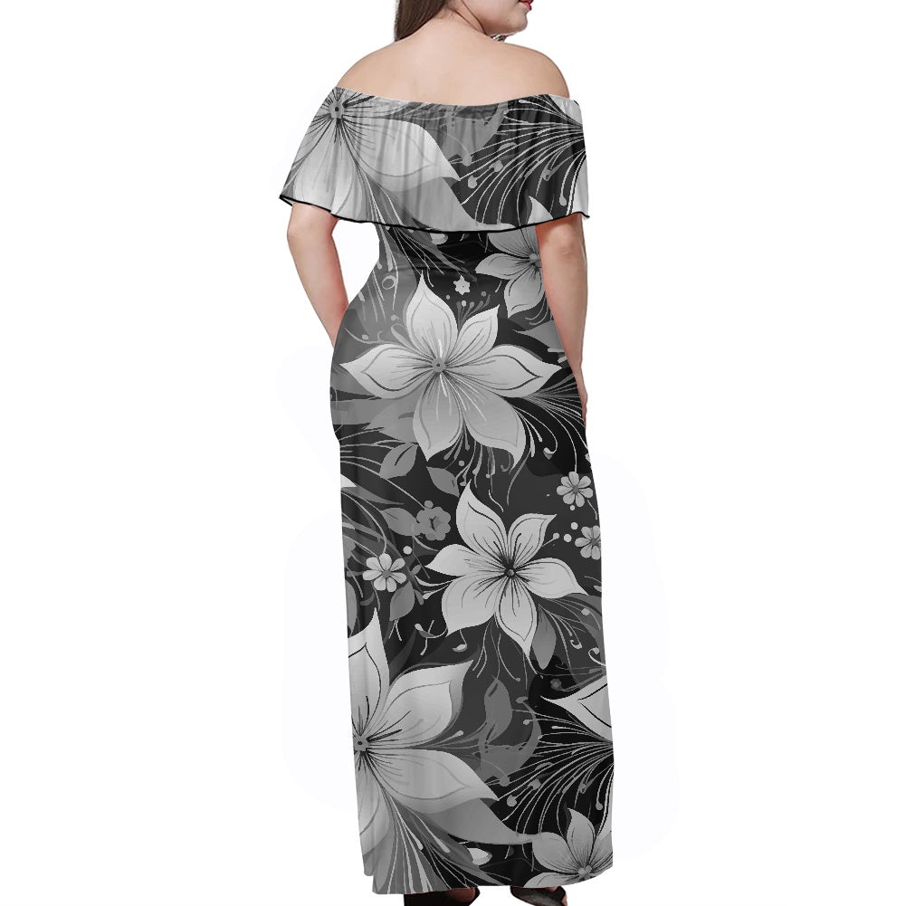 Women's Off The Shoulder short sleeve dress
