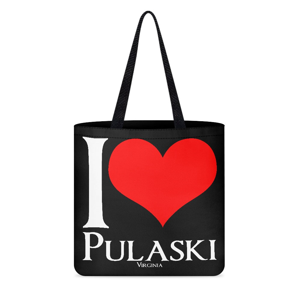 I Heart Pulaski Shopping bag  ( Double-sided Print )