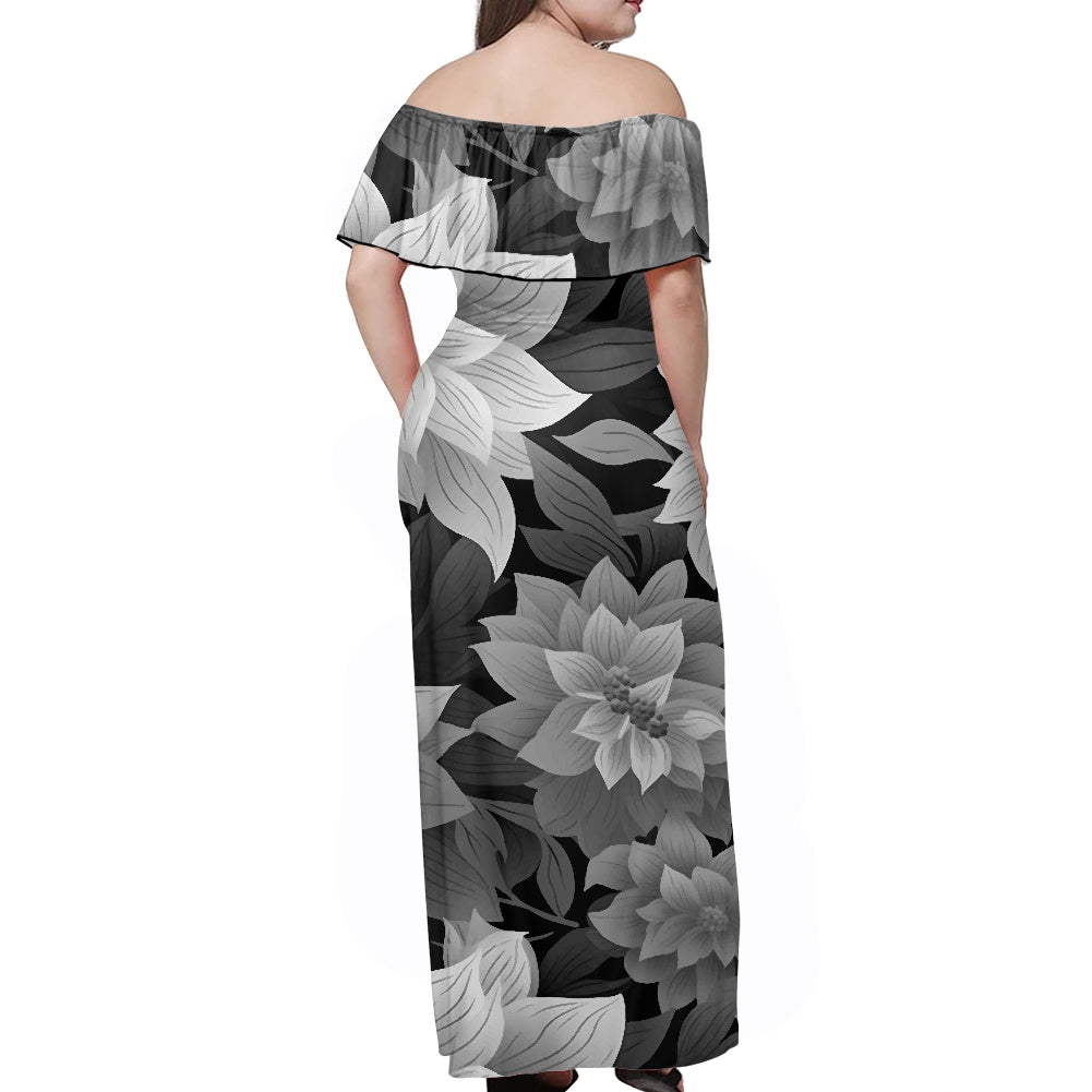 Women's Off The Shoulder short sleeve dress