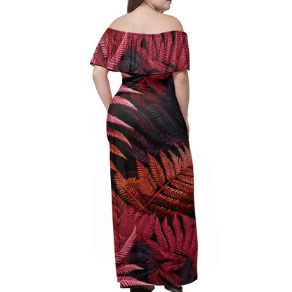 Women's Off The Shoulder short sleeve dress