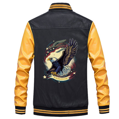 Dare to be Different with Freedom Flyer Leather Bomber Jackets up to 4XL