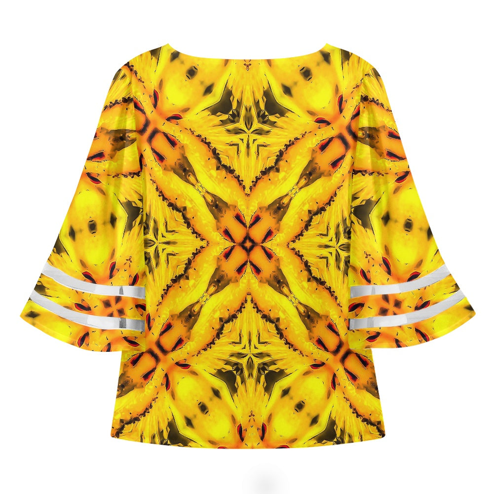 Toghu Women Puff Sleeve Blouse