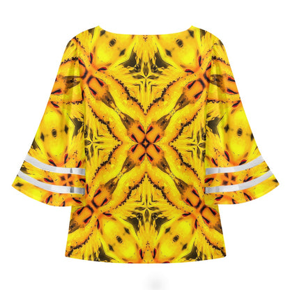 Toghu Women Puff Sleeve Blouse