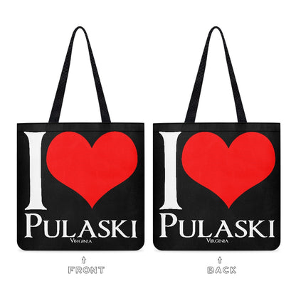 I Heart Pulaski Shopping bag  ( Double-sided Print )