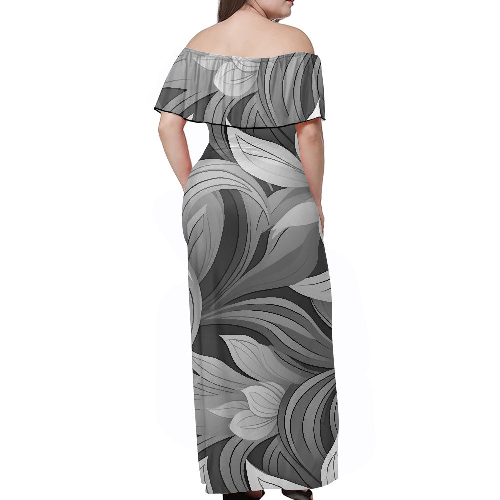 Women's Off The Shoulder short sleeve dress