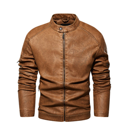 Leather Racer Jackets, Bronze, Midinight Blue, Black, Sizes S to 3XL