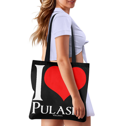 I Heart Pulaski Shopping bag  ( Double-sided Print )