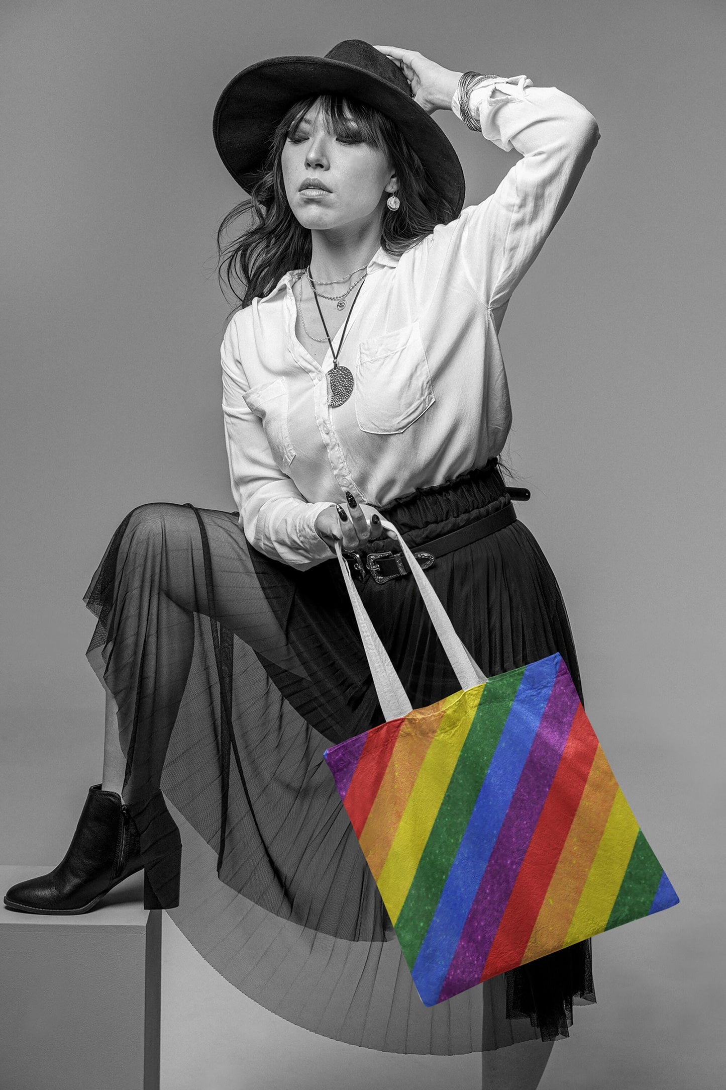 Rainbow Pride | Gay Pride | LGBTQ Pride | Cloth Tote Bags