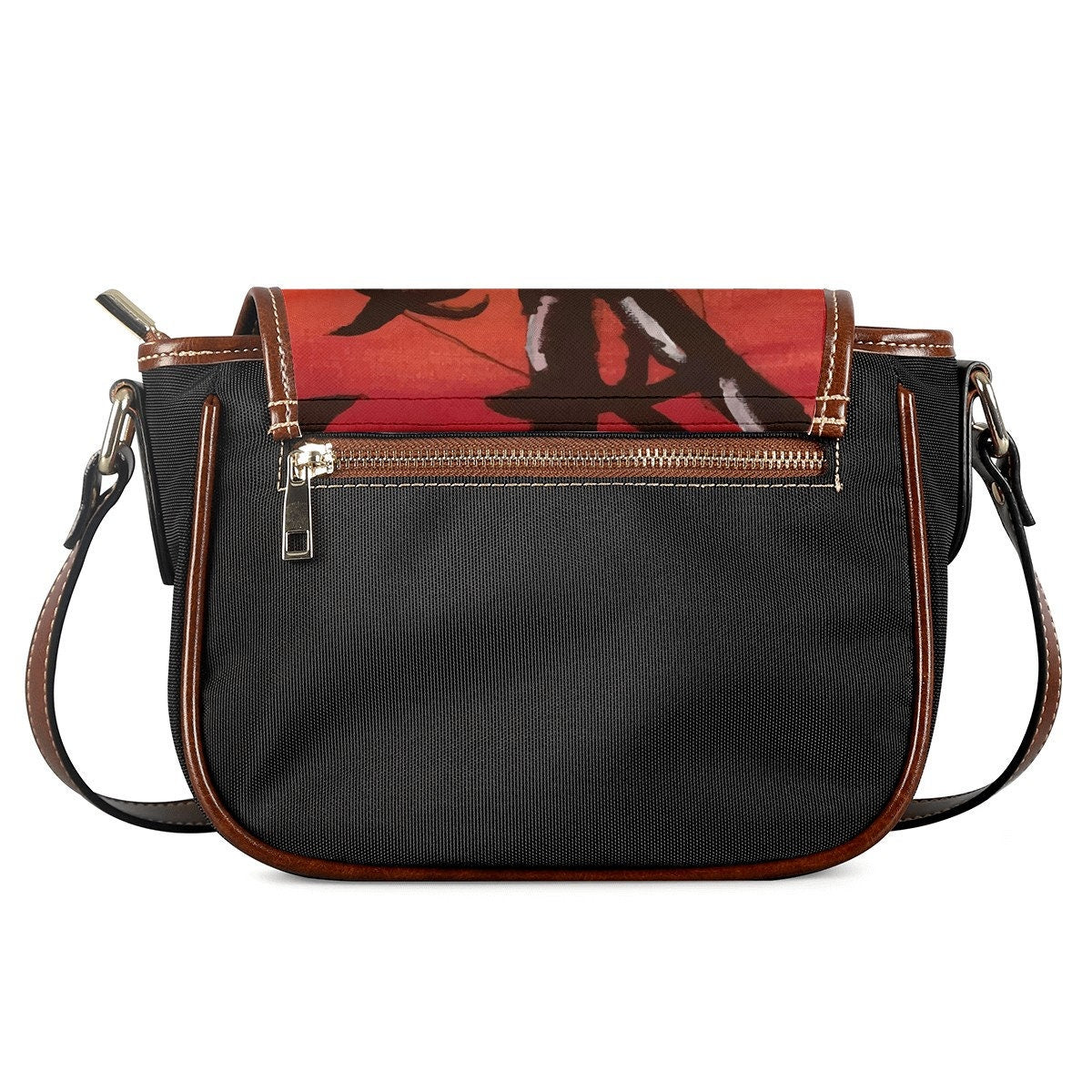 Bamboo at Sunset Saddle Bags - Luxtrini, LLC