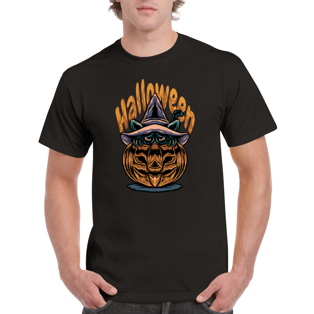 Halloween 2022 Men's All Over Print Basic Tee - Luxtrini, LLC